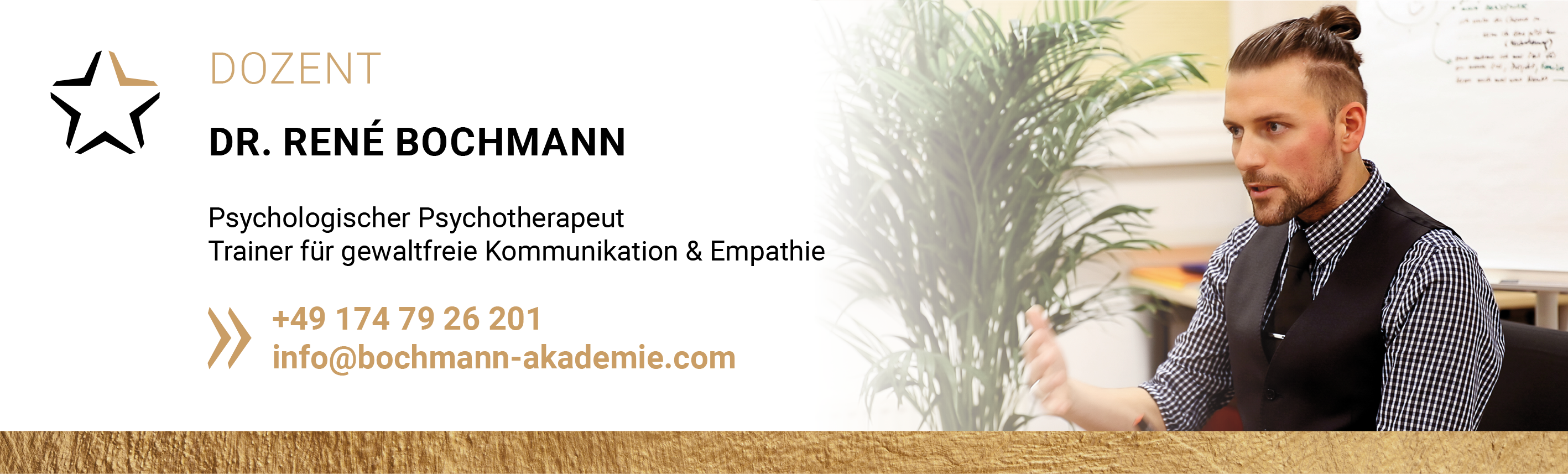 Dozent Rene Bochmann